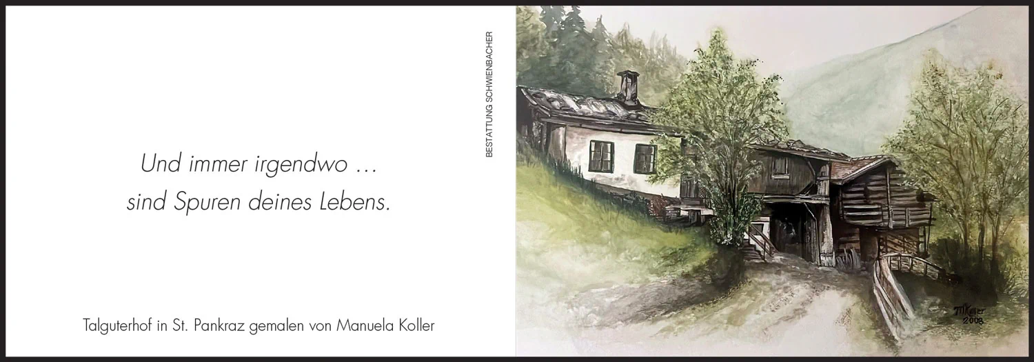 Sterbebild: Rudolf Windegger