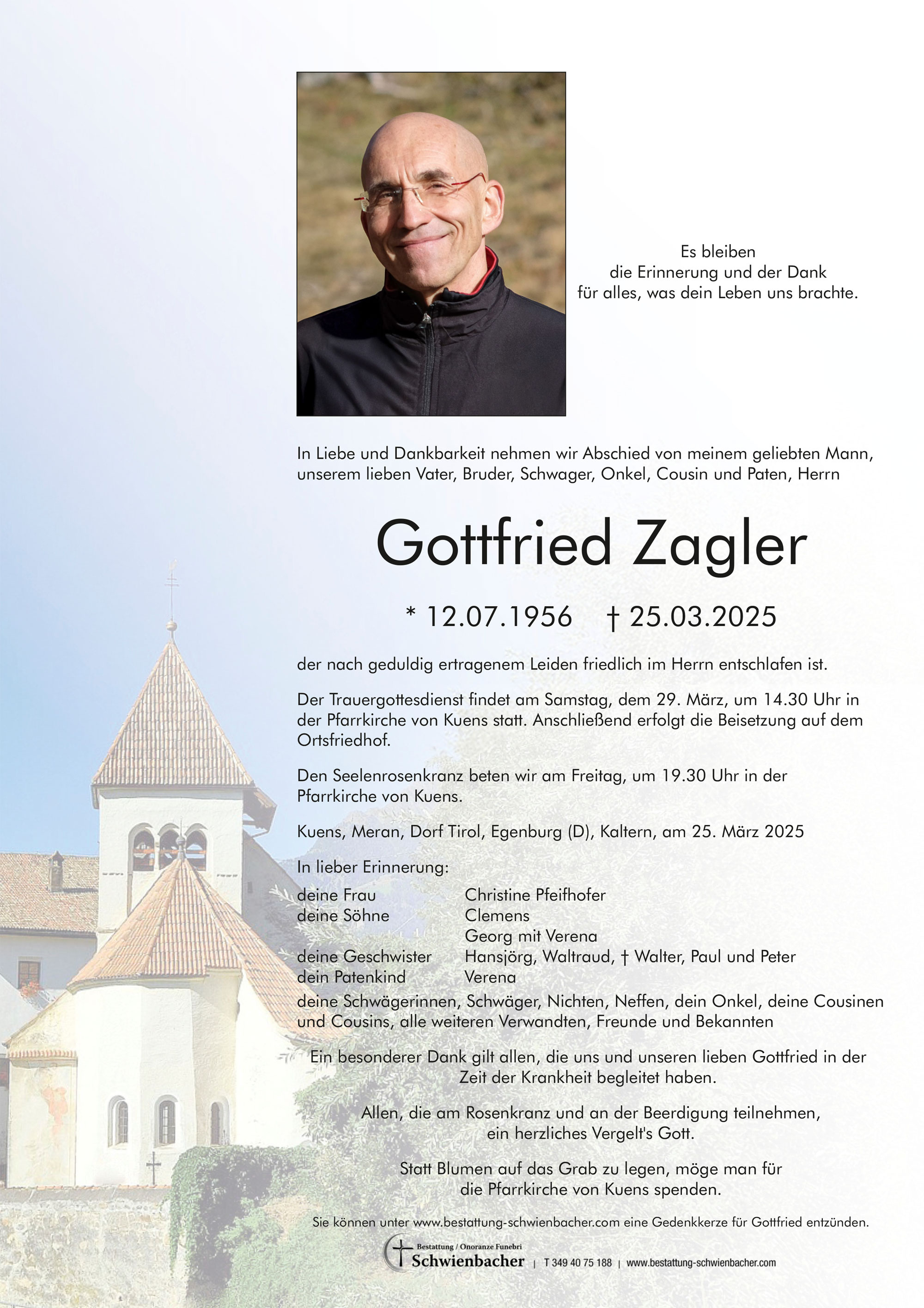 Parte: Gottfried Zagler 