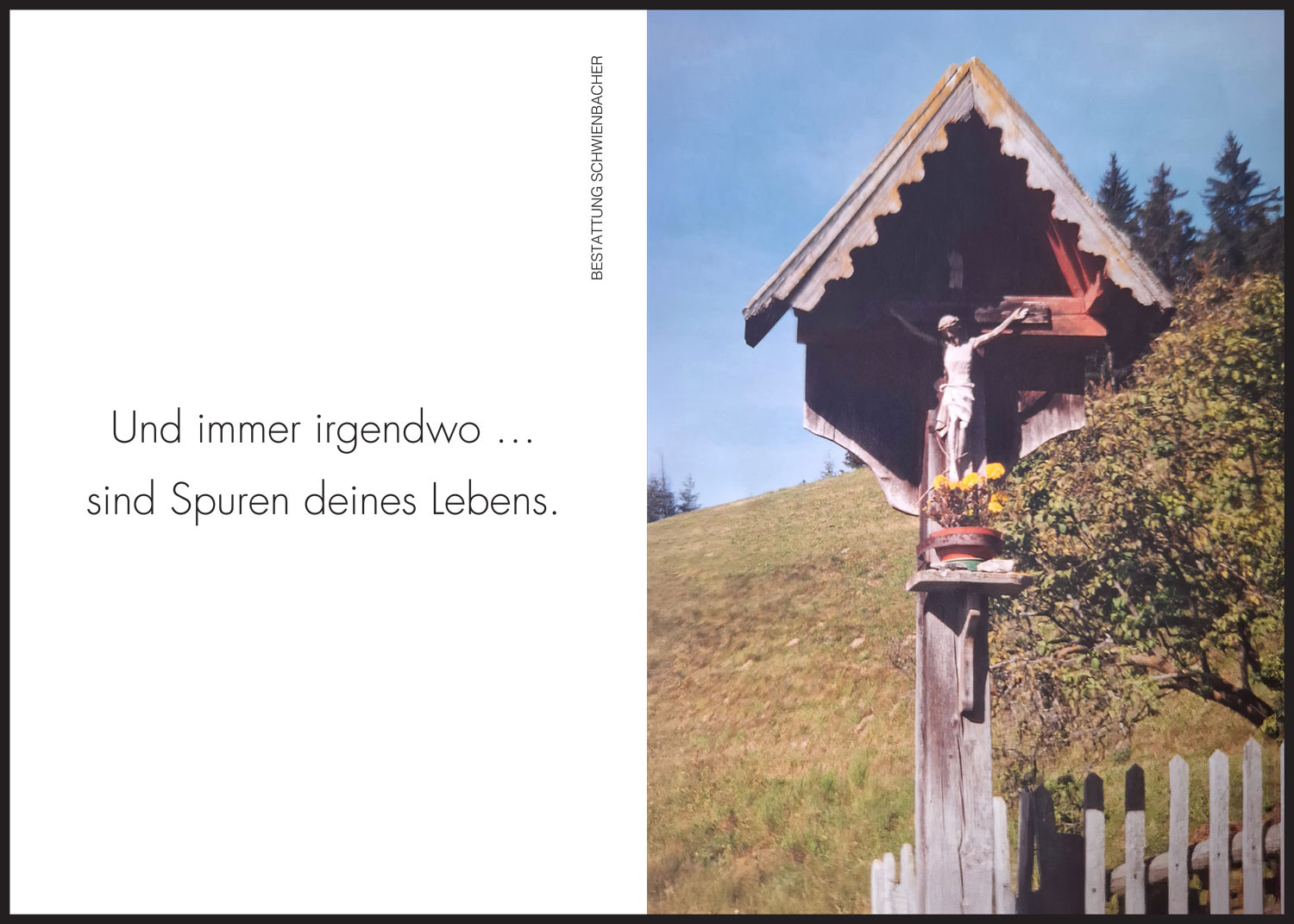 Sterbebild: Othmar Langebner