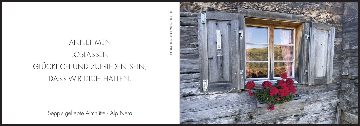 Sterbebild: Josef Schnitzer