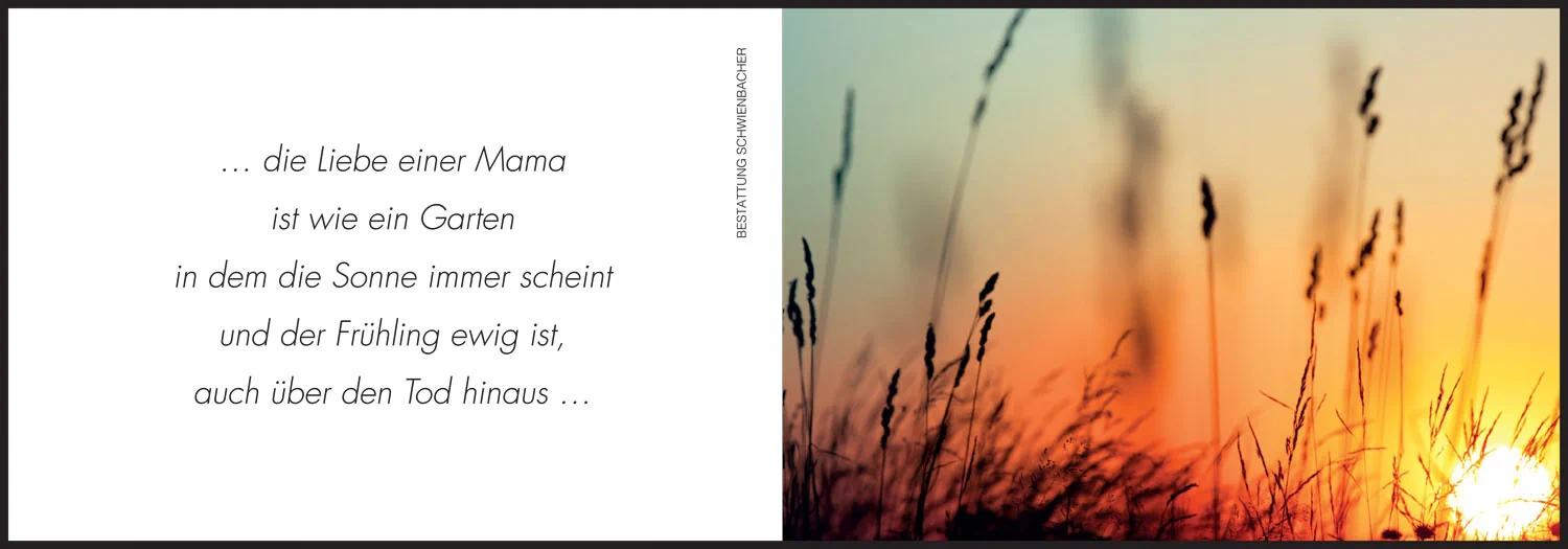 Sterbebild: Marianna Wwe. Buchschwenter geb. Raich