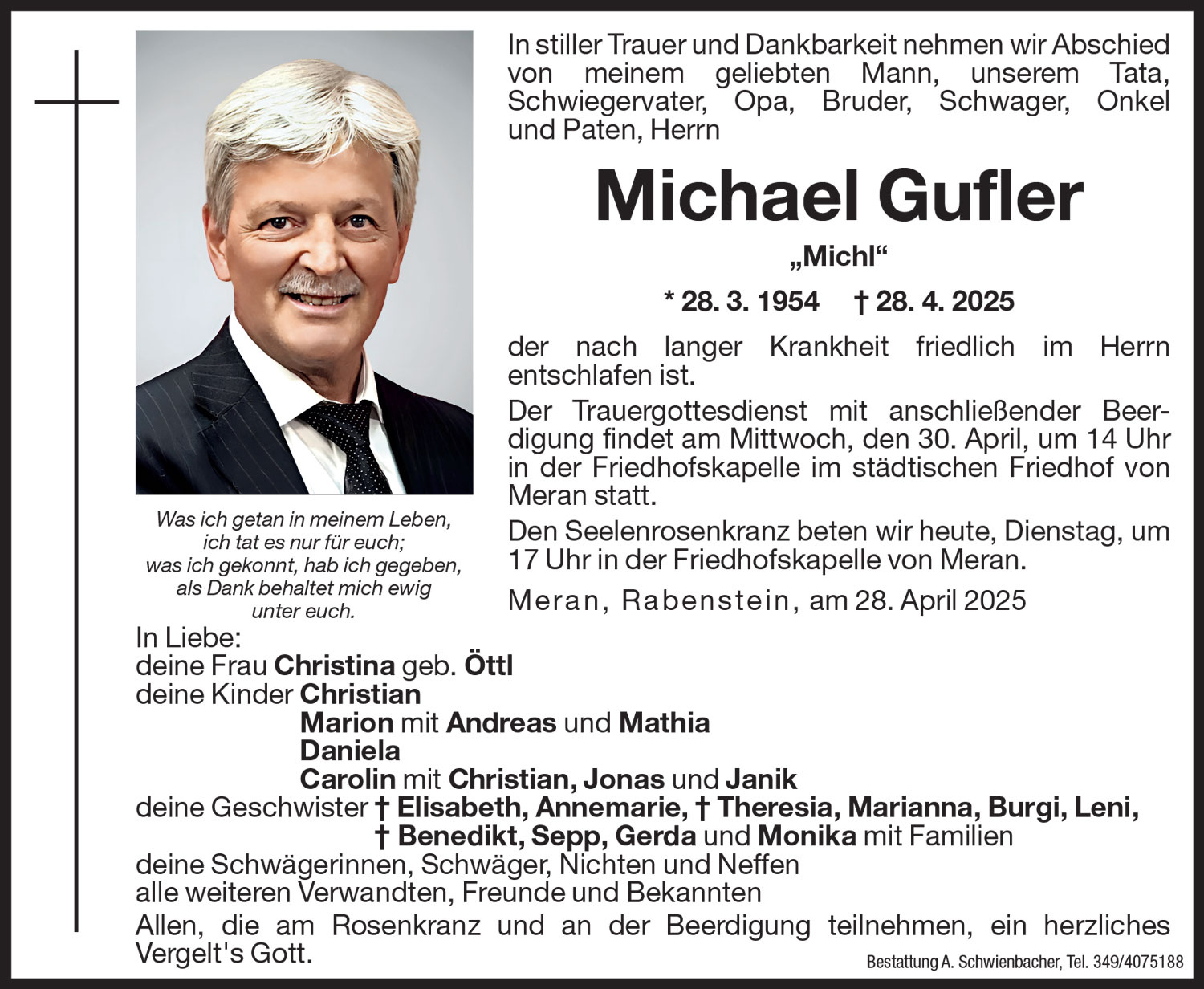 Medien: Michael Gufler
