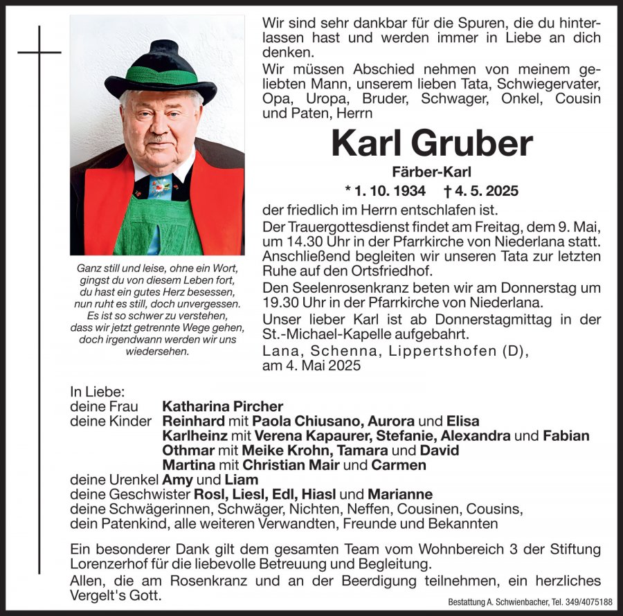 Medien: Karl Gruber