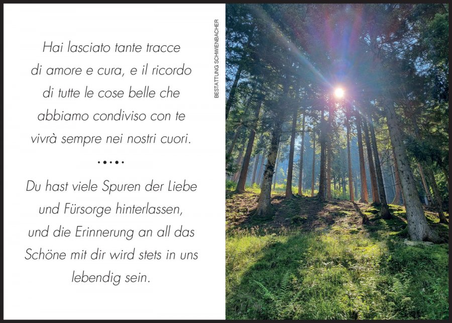 Sterbebild: Emilio Manenti