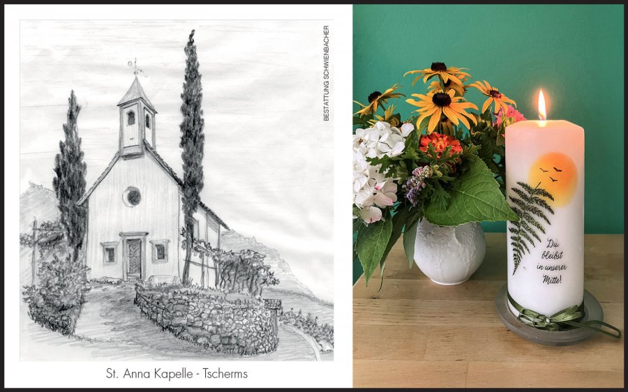 Sterbebild: Hilde Wwe. Innerhofer geb. Wiedmer