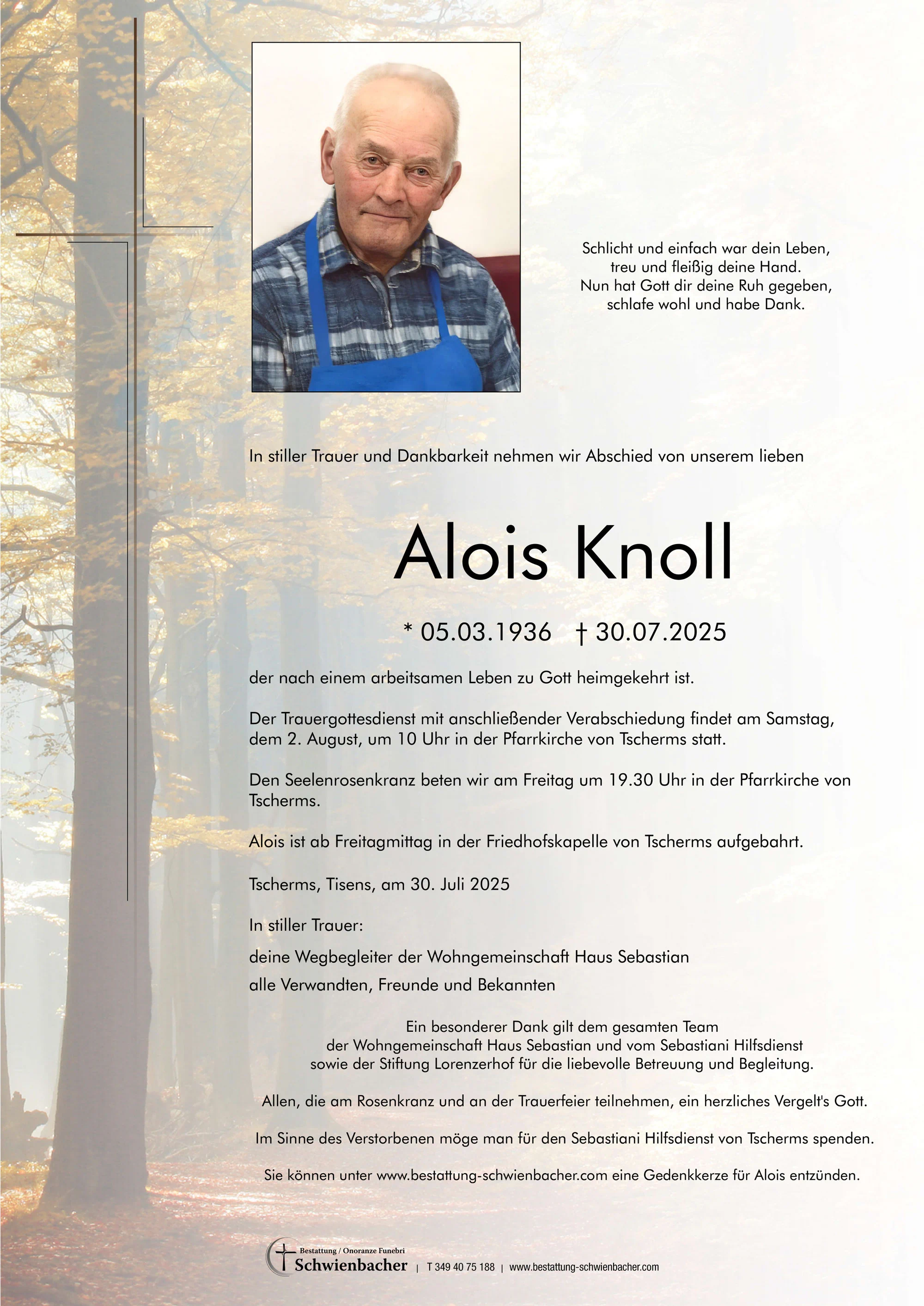 Parte: Alois Knoll 