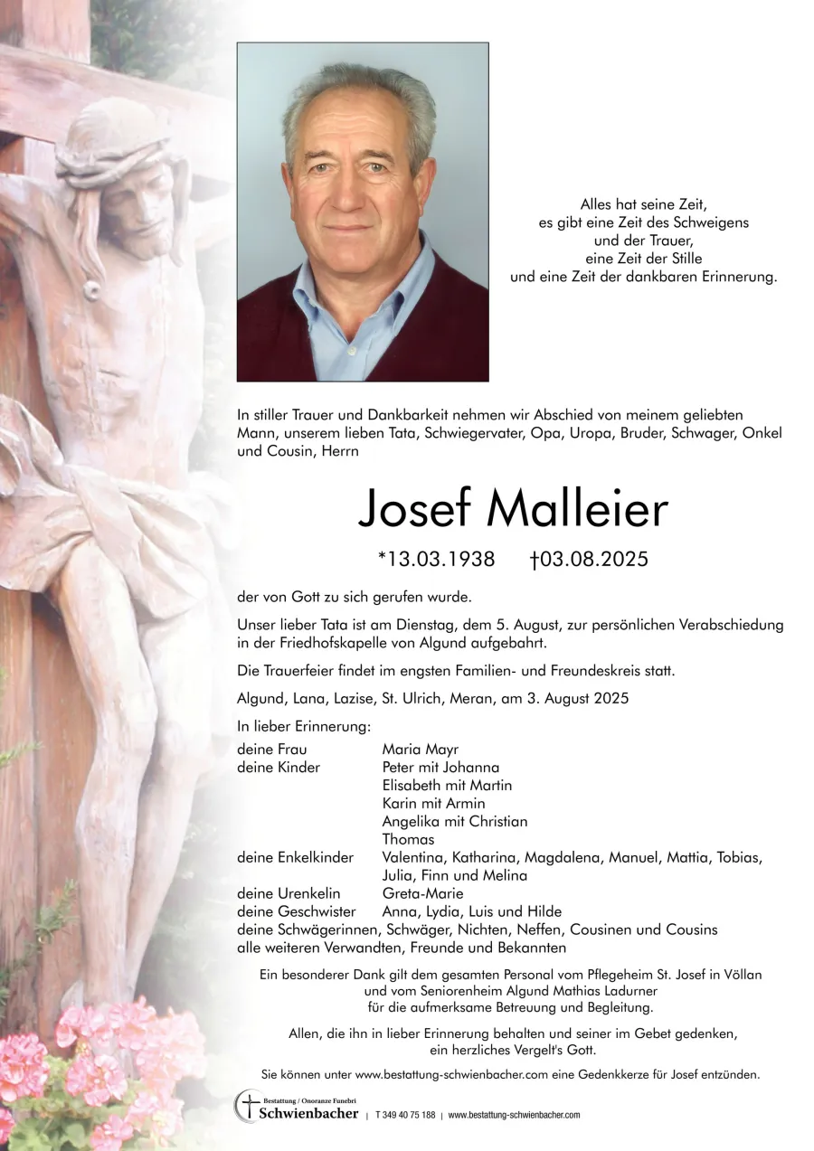 Parte: Josef Malleier