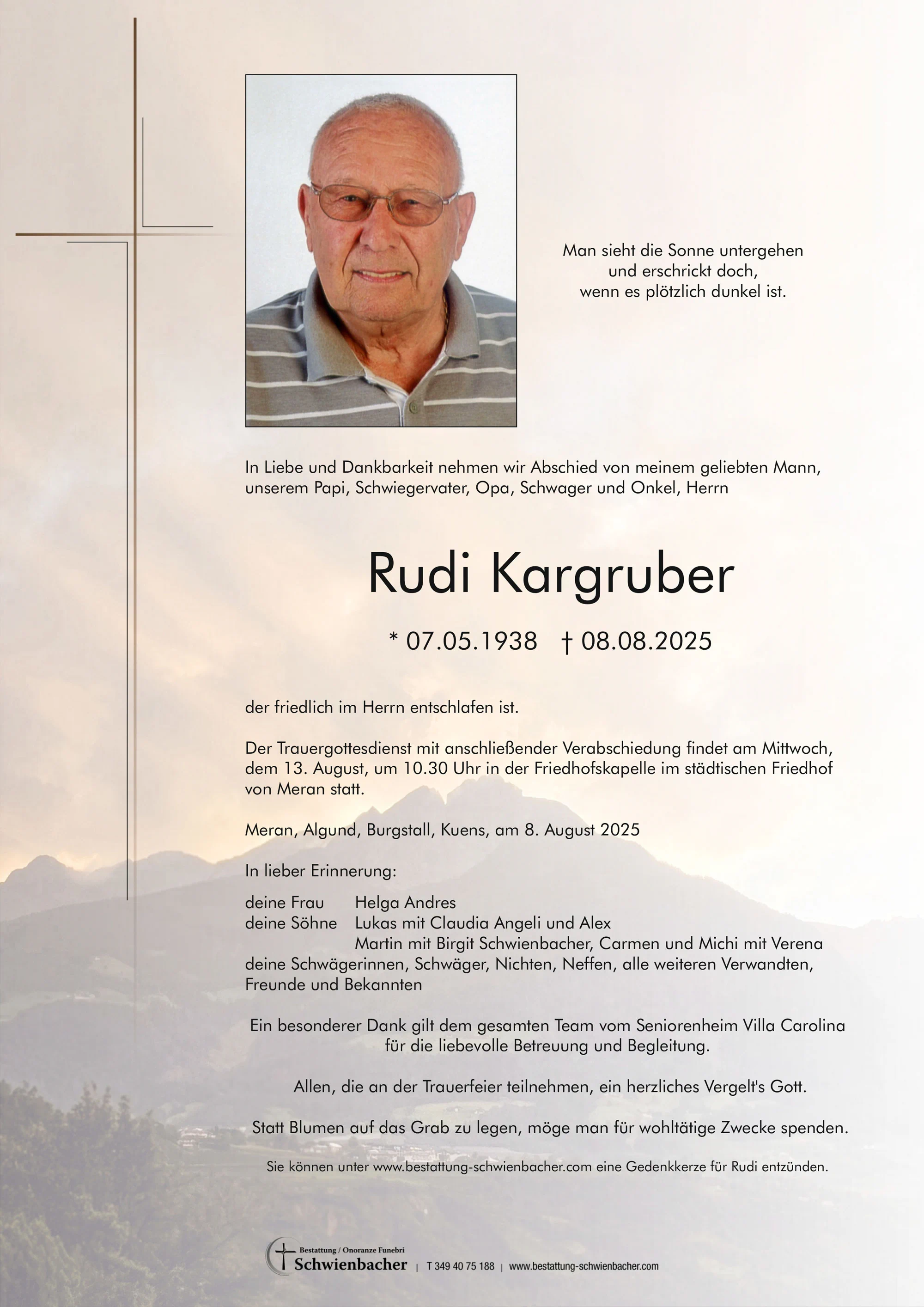 Parte: Rudi Kargruber 
