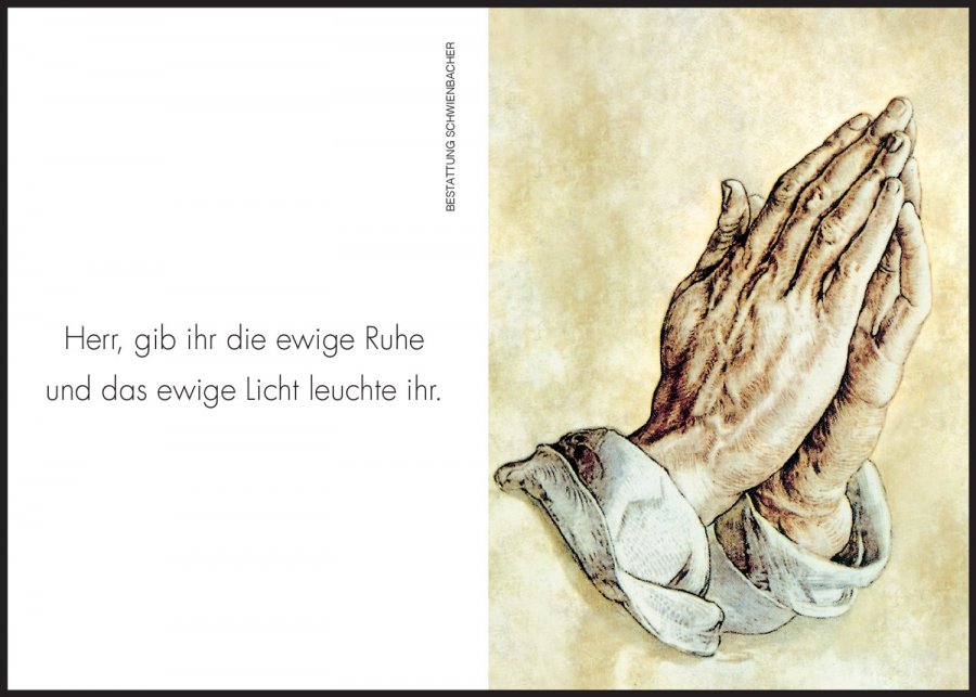 Sterbebild: Anna Wwe. Pircher geb. Haller