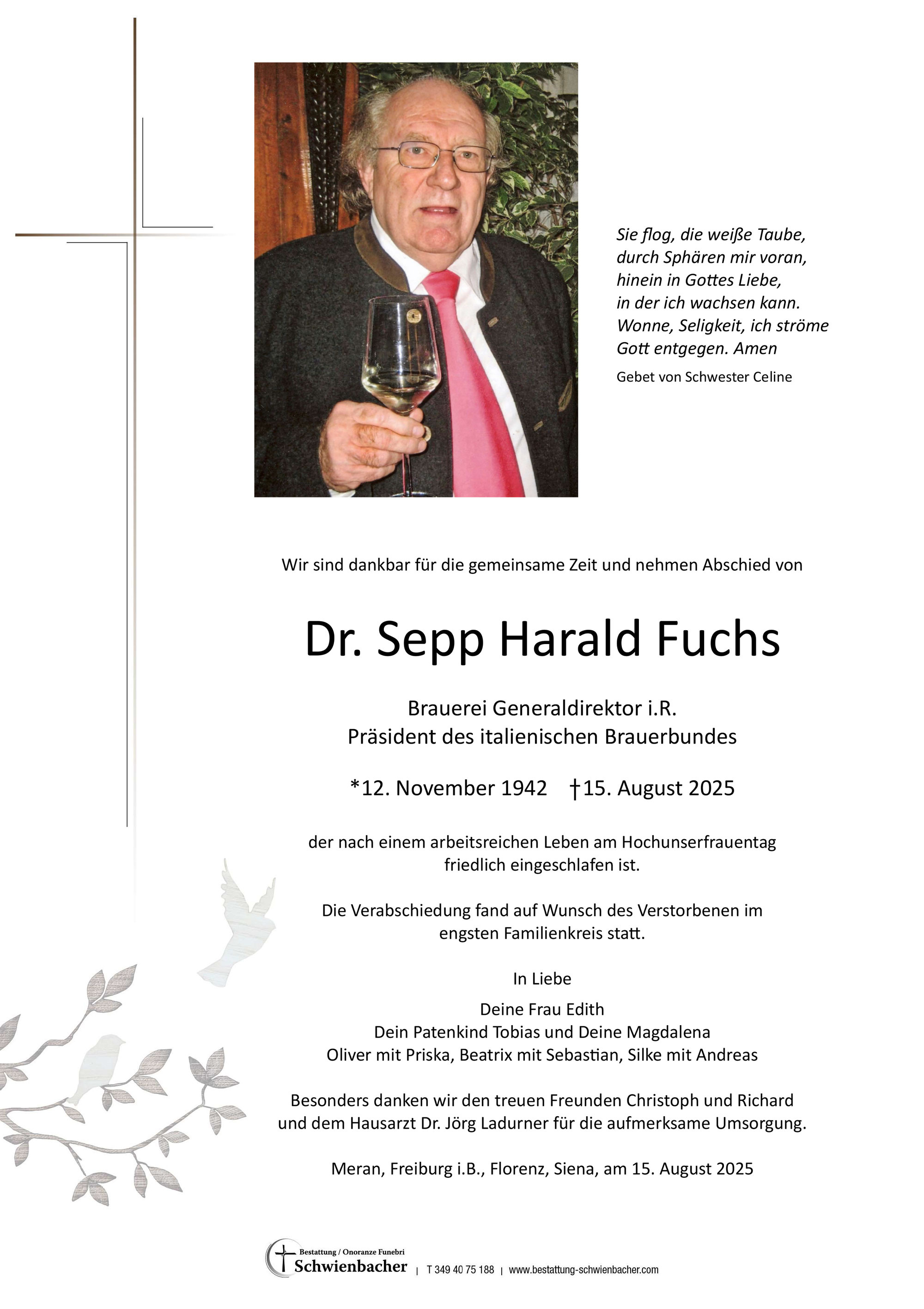 Parte: Dr. Sepp Harald Fuchs 