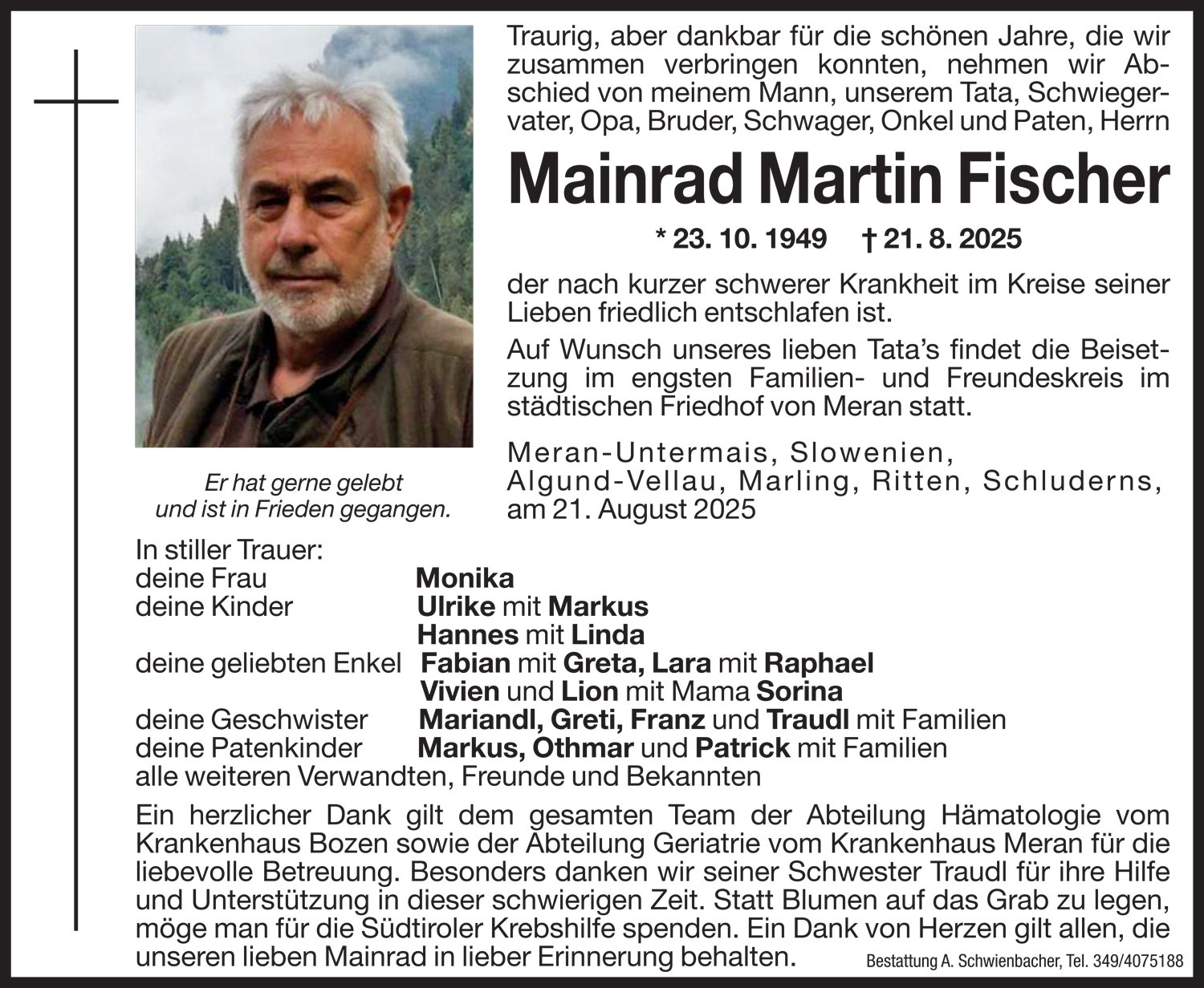 Medien: Mainrad Martin Fischer