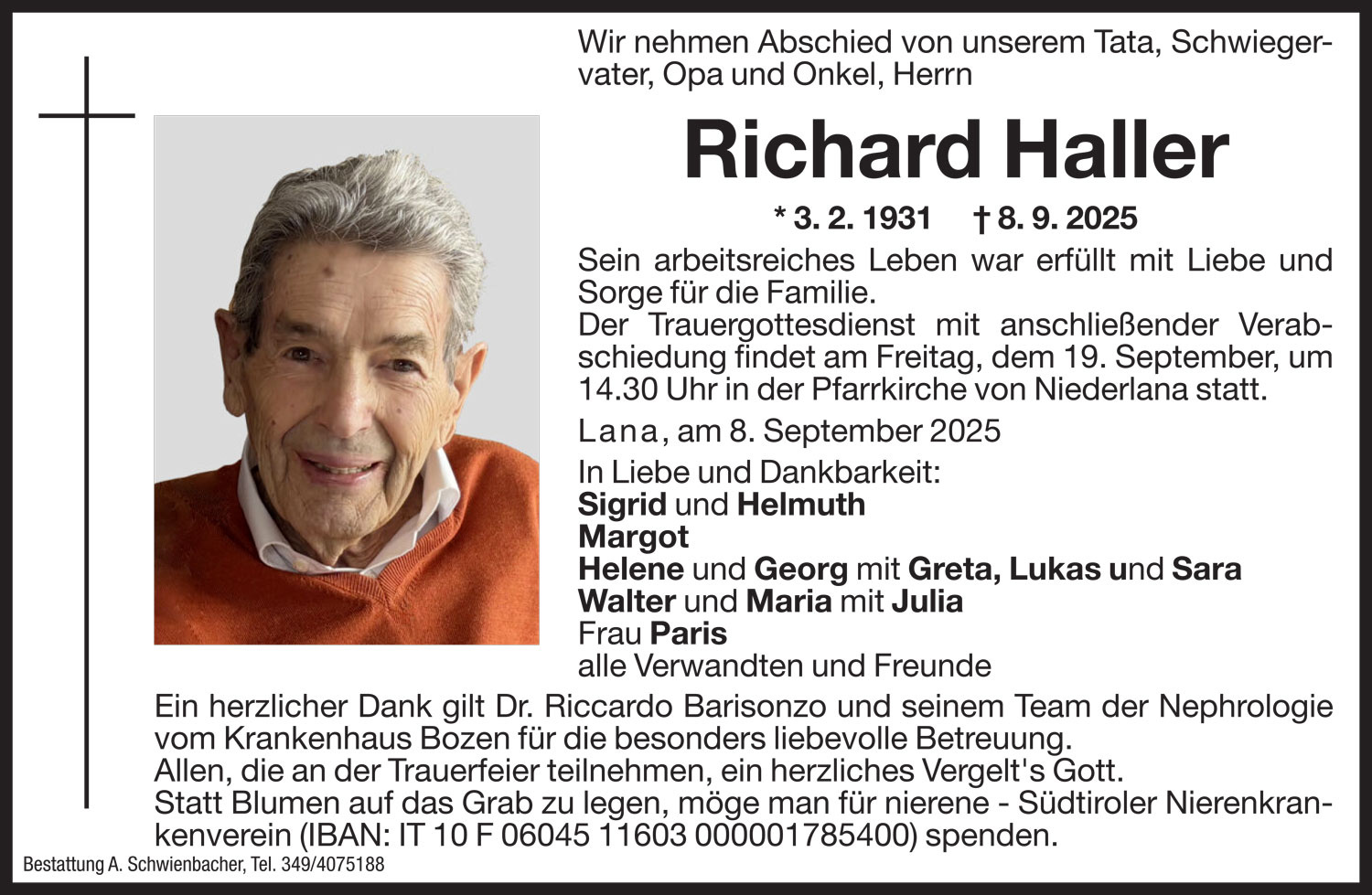 Medien: Richard Haller