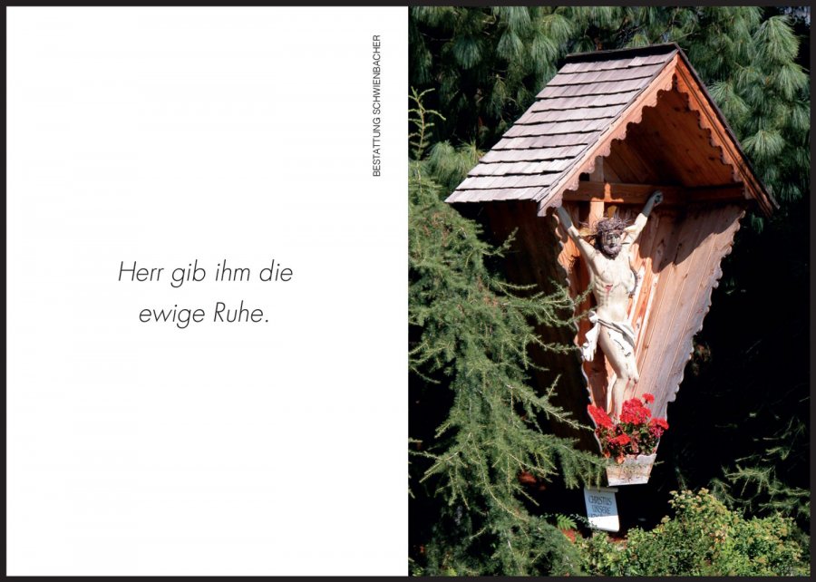 Sterbebild: David Öttl