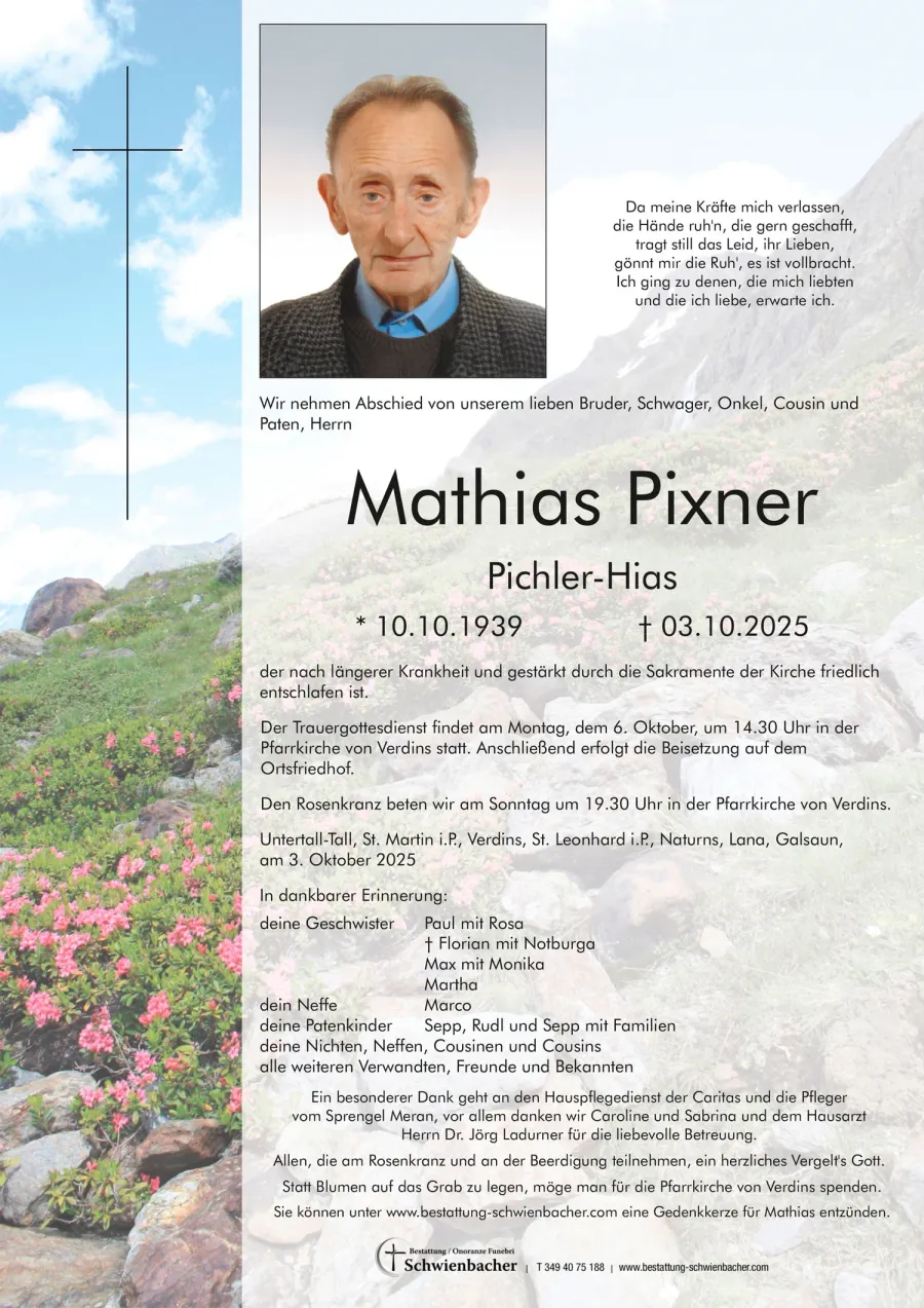 Parte: Mathias Pixner
