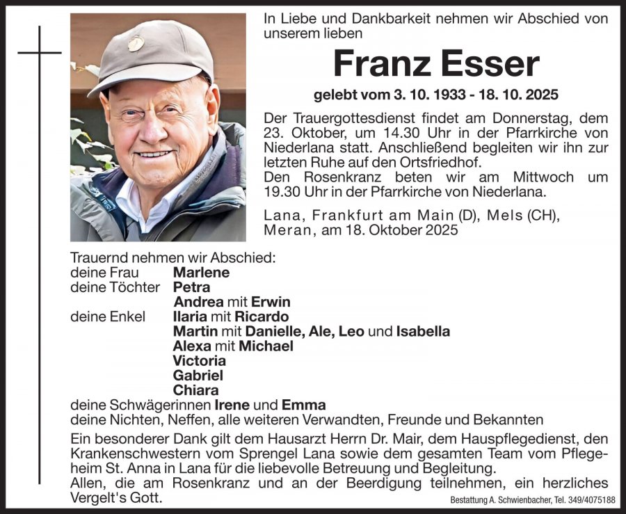 Medien: Franz Esser