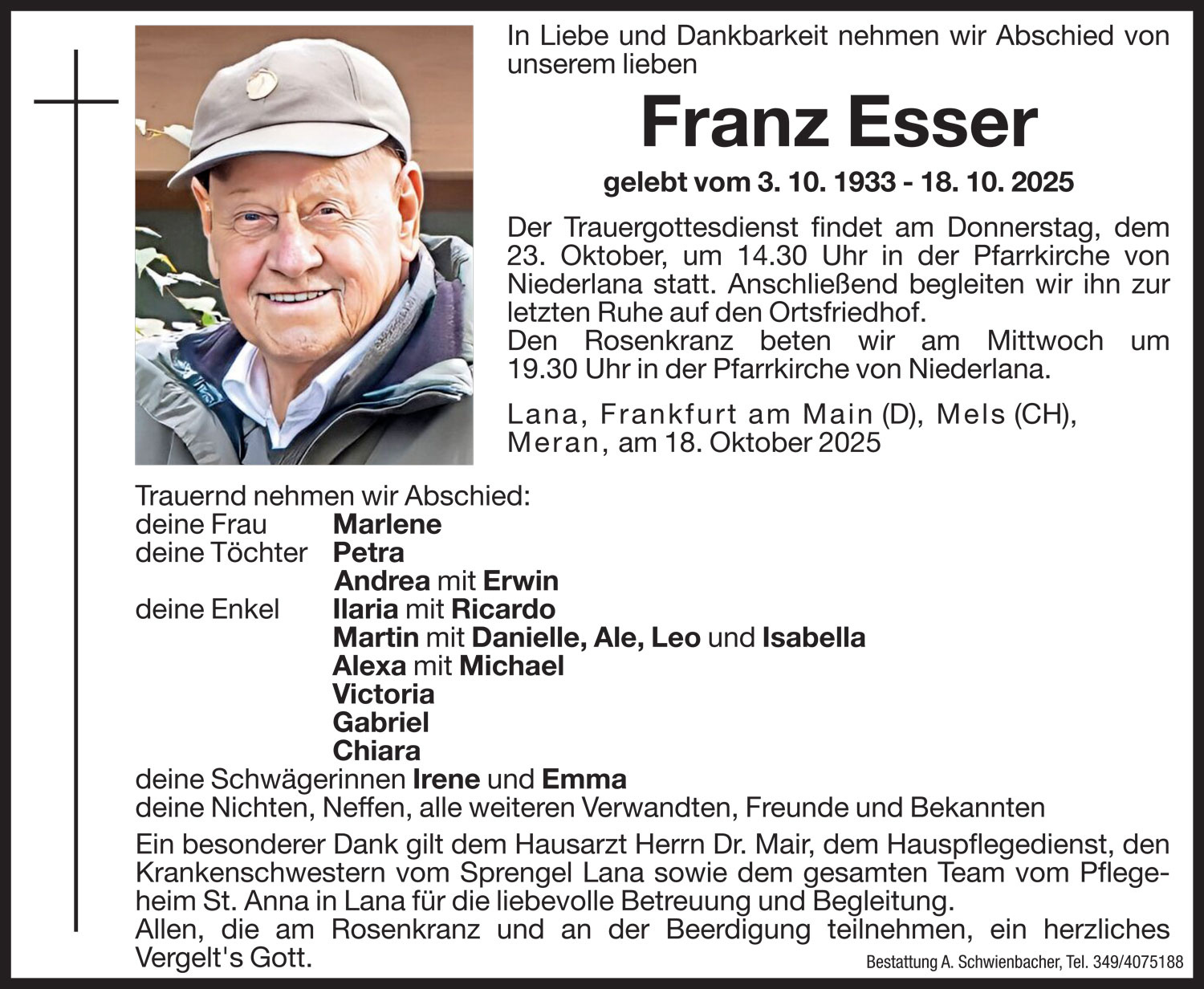 Medien: Franz Esser