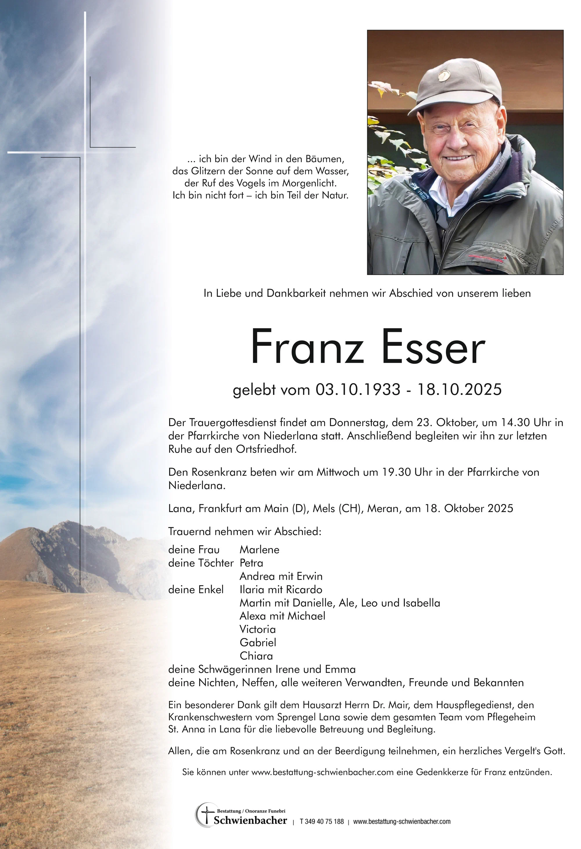 Parte: Franz Esser 