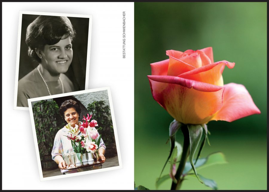 Sterbebild: Helga Stauder geb. Kaufmann