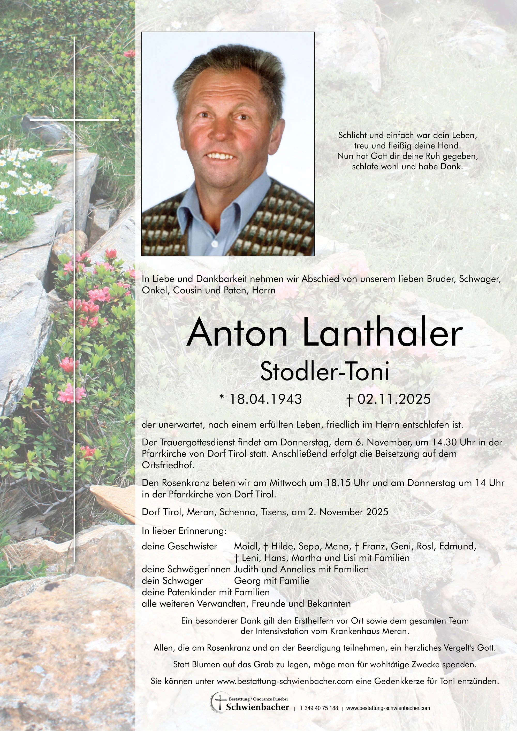 Parte: Anton Lanthaler