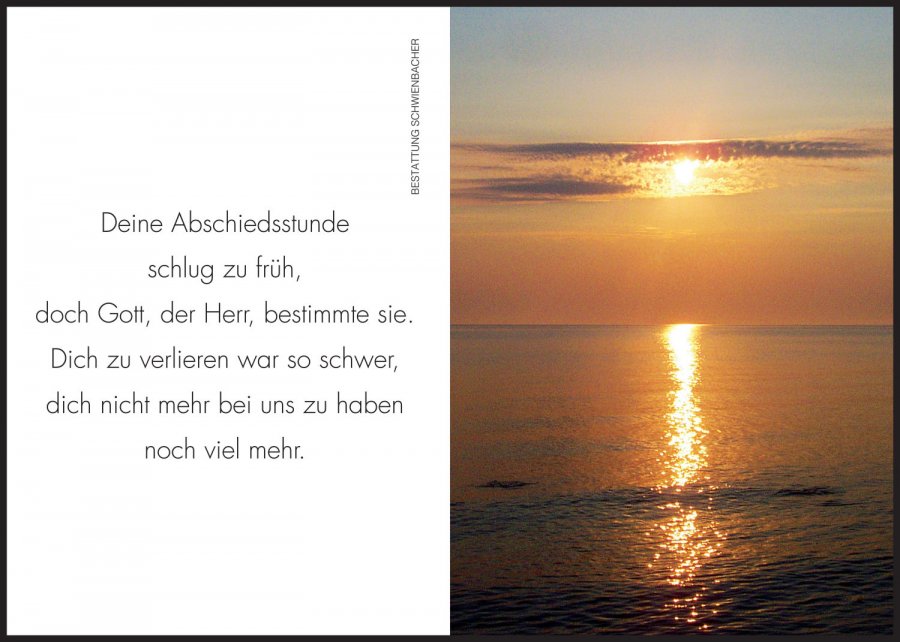 Sterbebild: Elmar Santer