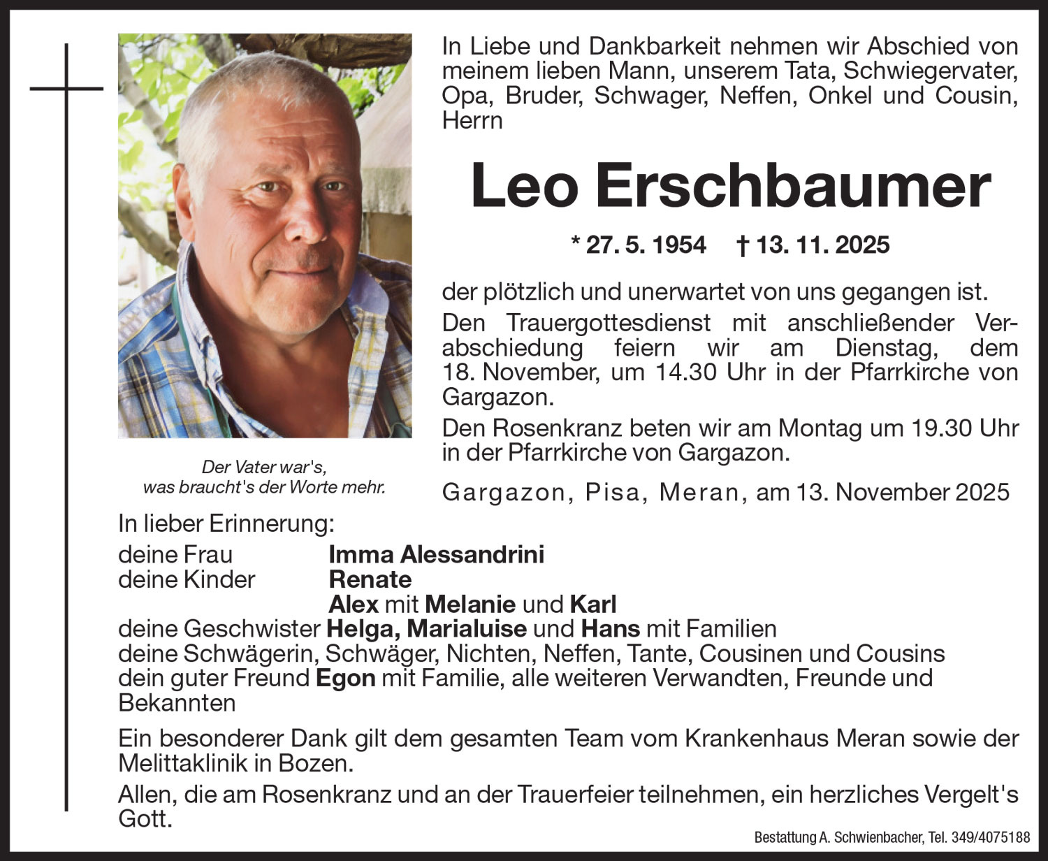 Medien: Leo Erschbaumer