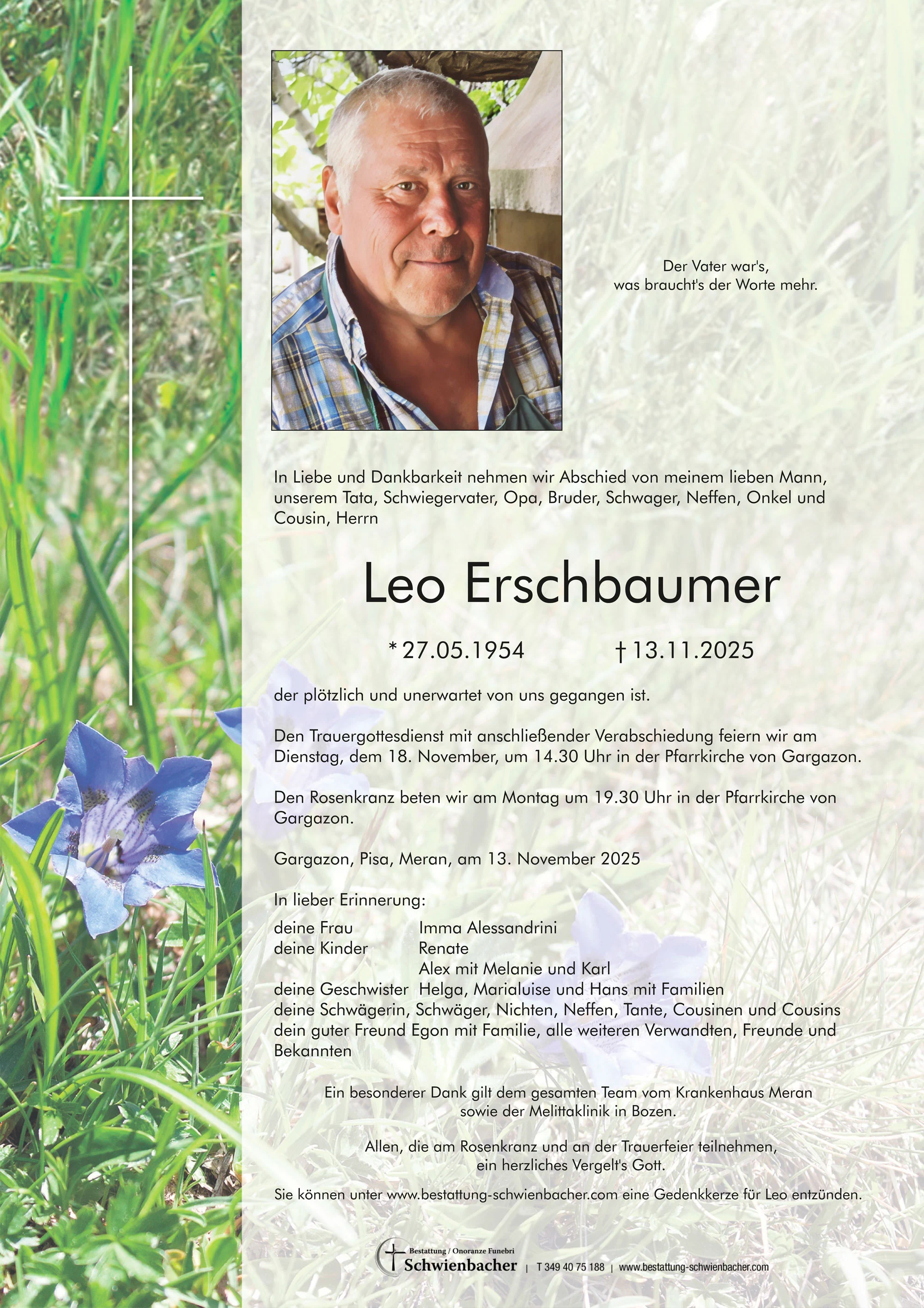 Parte: Leo Erschbaumer 