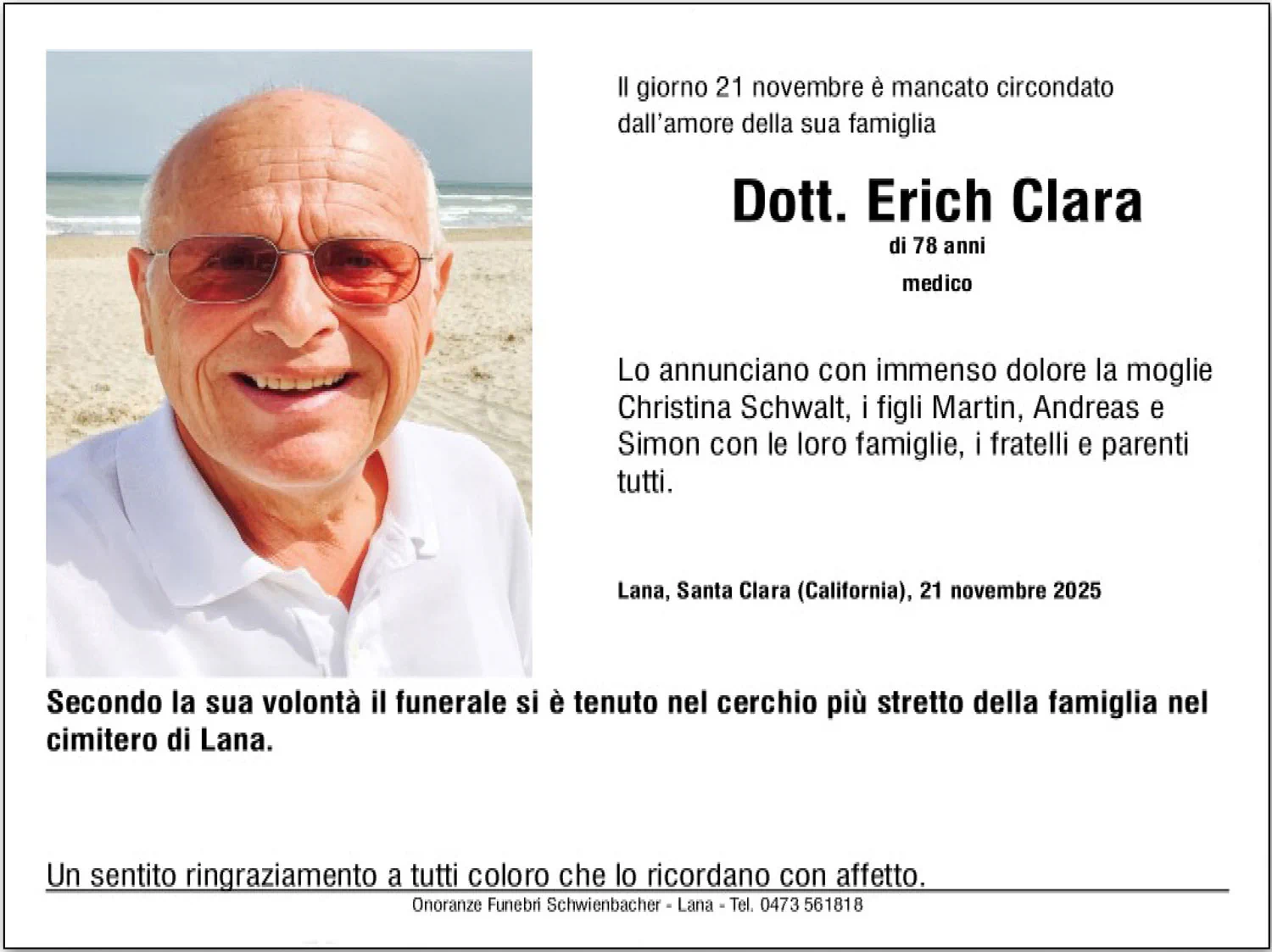 Medien: Erich Clara