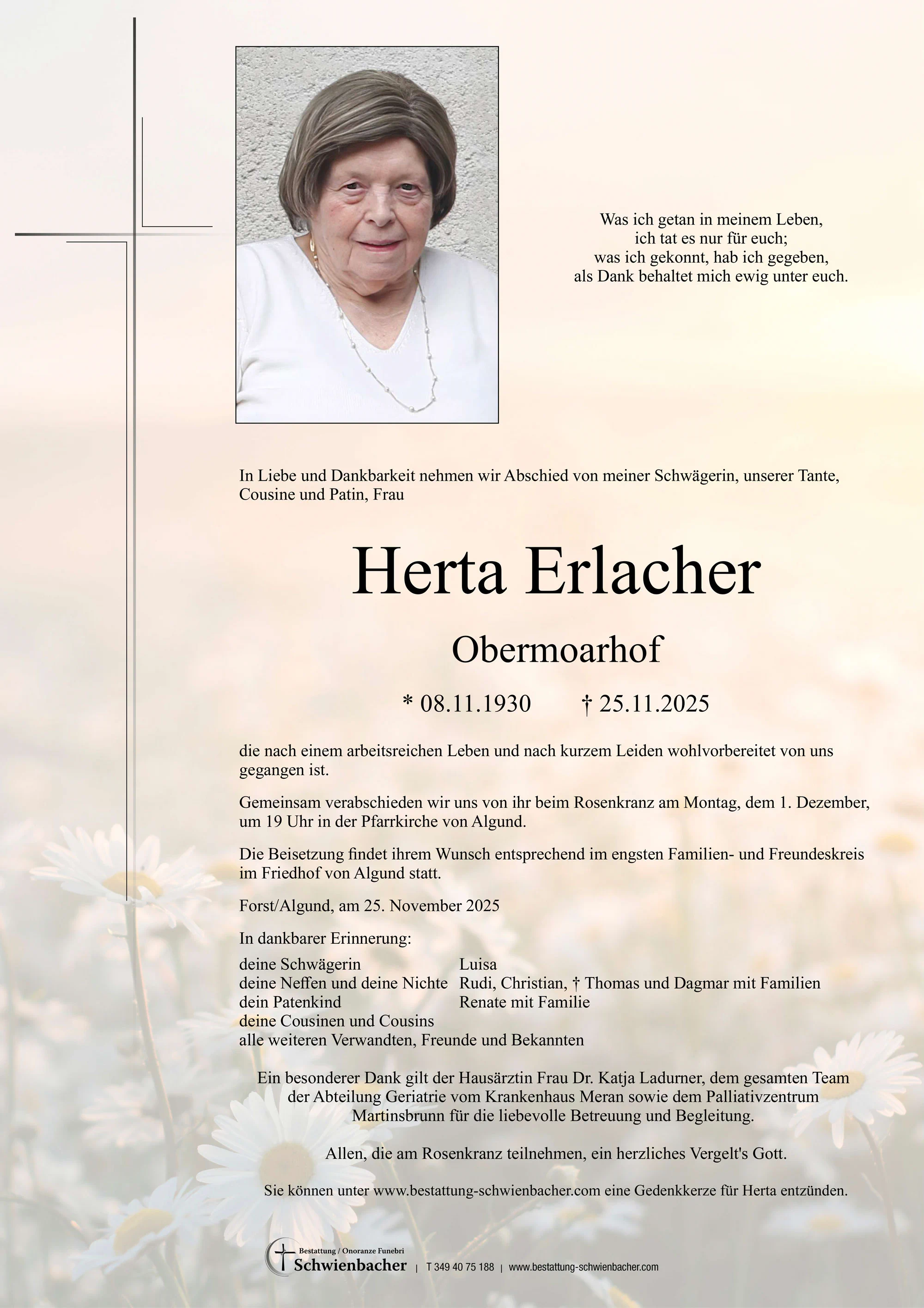 Parte: Herta Erlacher 