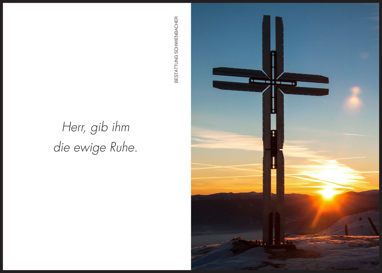 Sterbebild: Paul Gruber