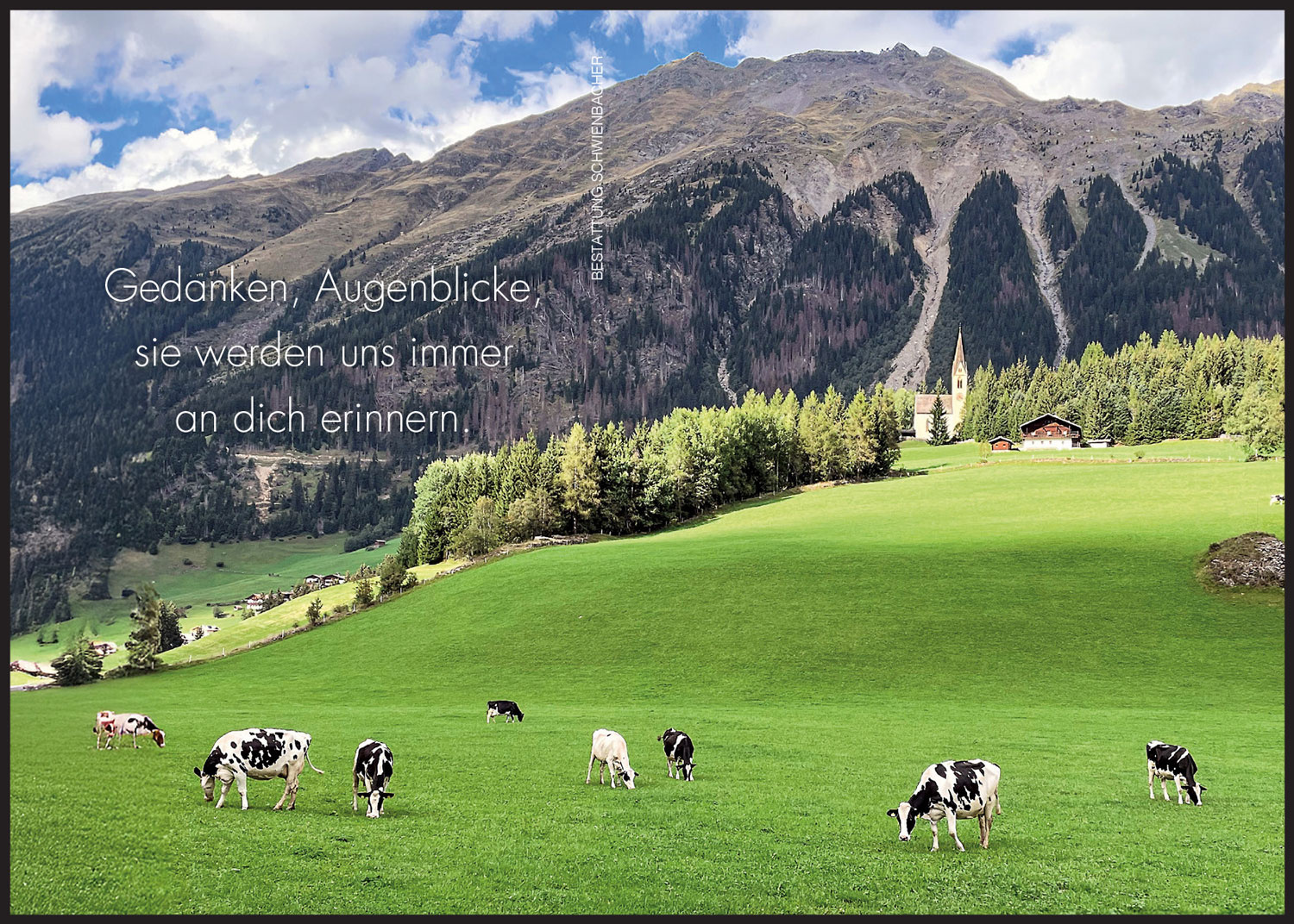 Sterbebild: Erika Wwe. Ladurner  geb. Klotz