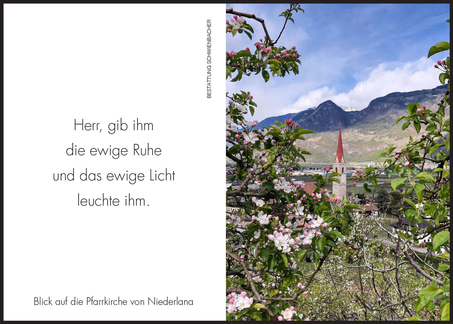 Sterbebild: Alois Josef Karnutsch