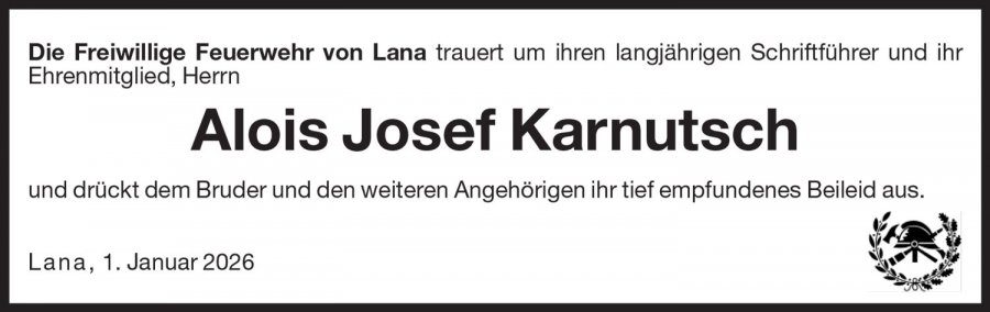 Medien: Alois Josef Karnutsch