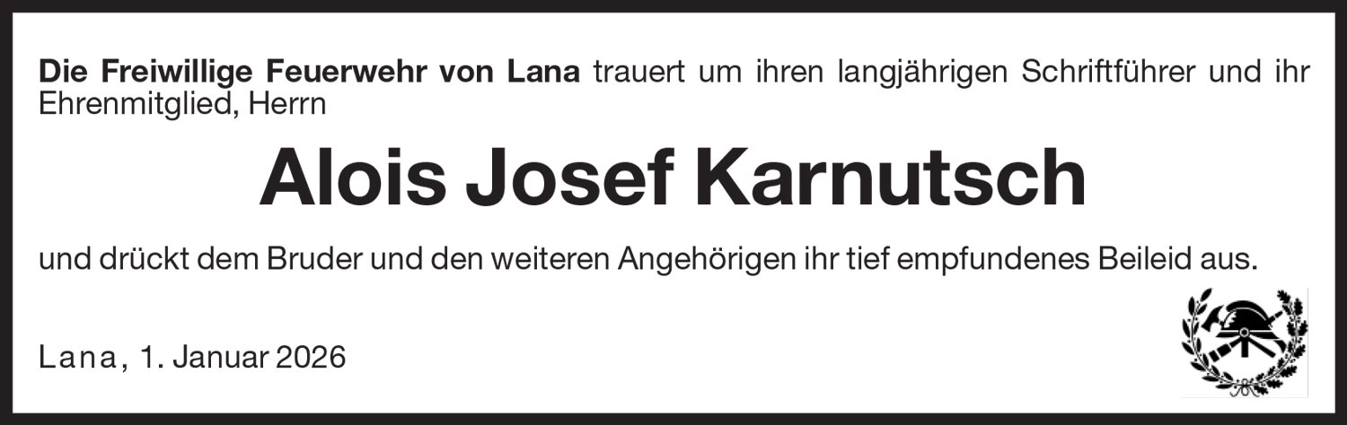 Medien: Alois Josef Karnutsch