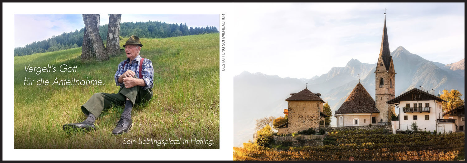 Sterbebild: Anton Gögele