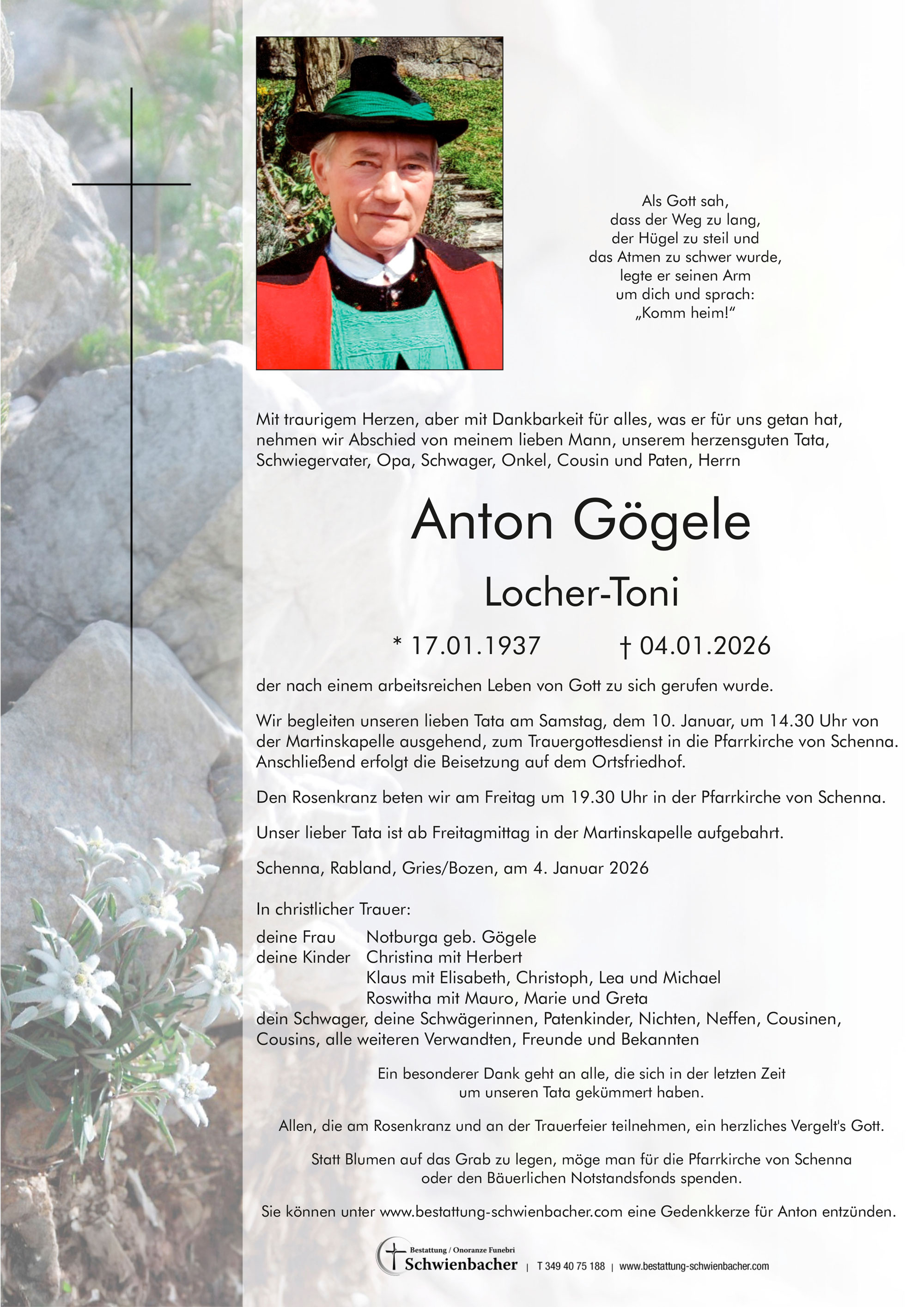 Parte: Anton Gögele 