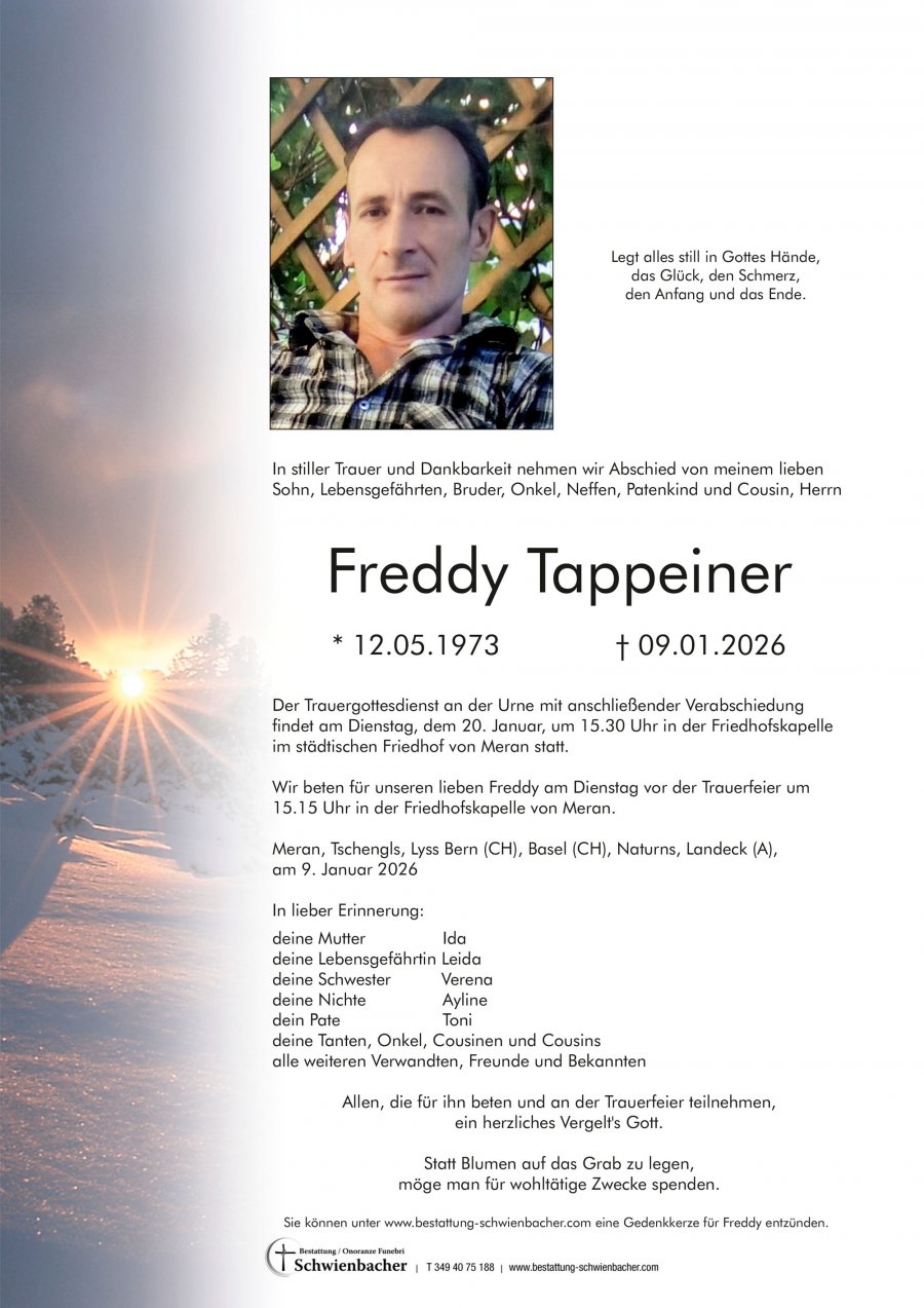 Parte: Freddy Tappeiner