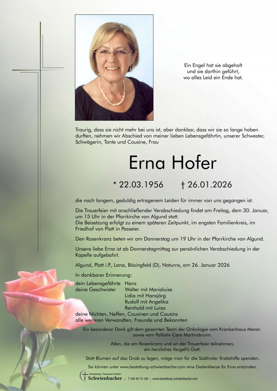 Parte: Erna Hofer