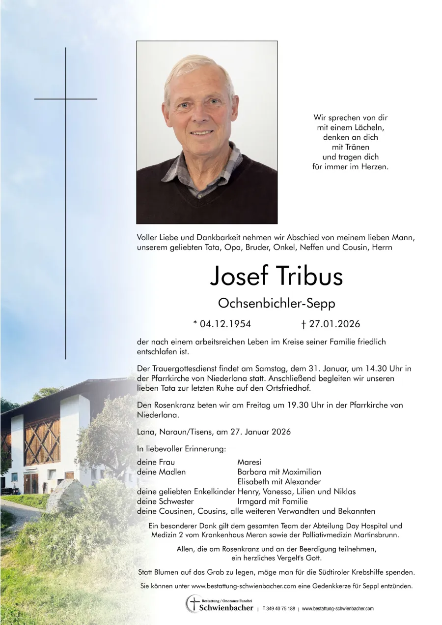 Parte: Josef Tribus