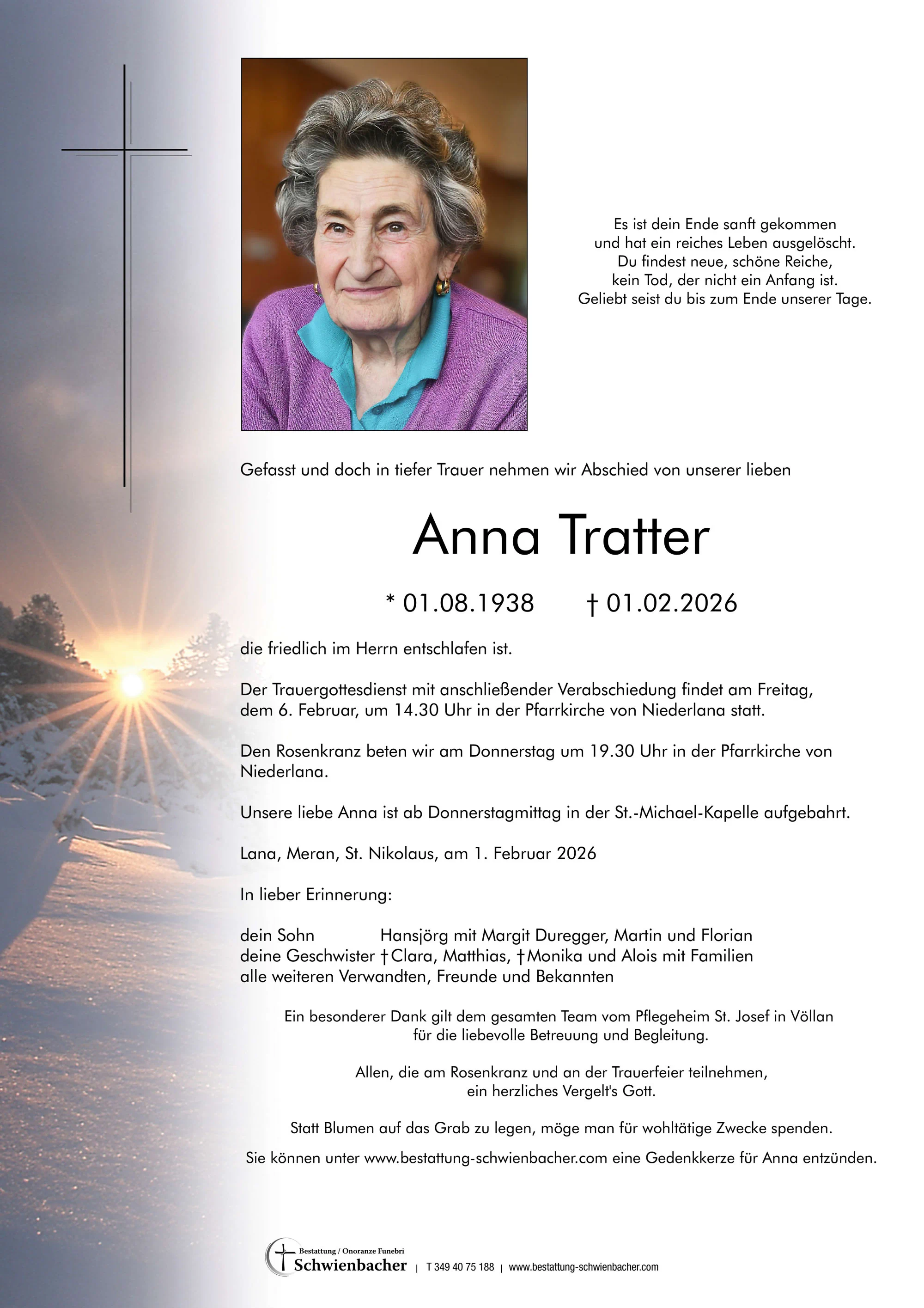 Parte: Anna Tratter 