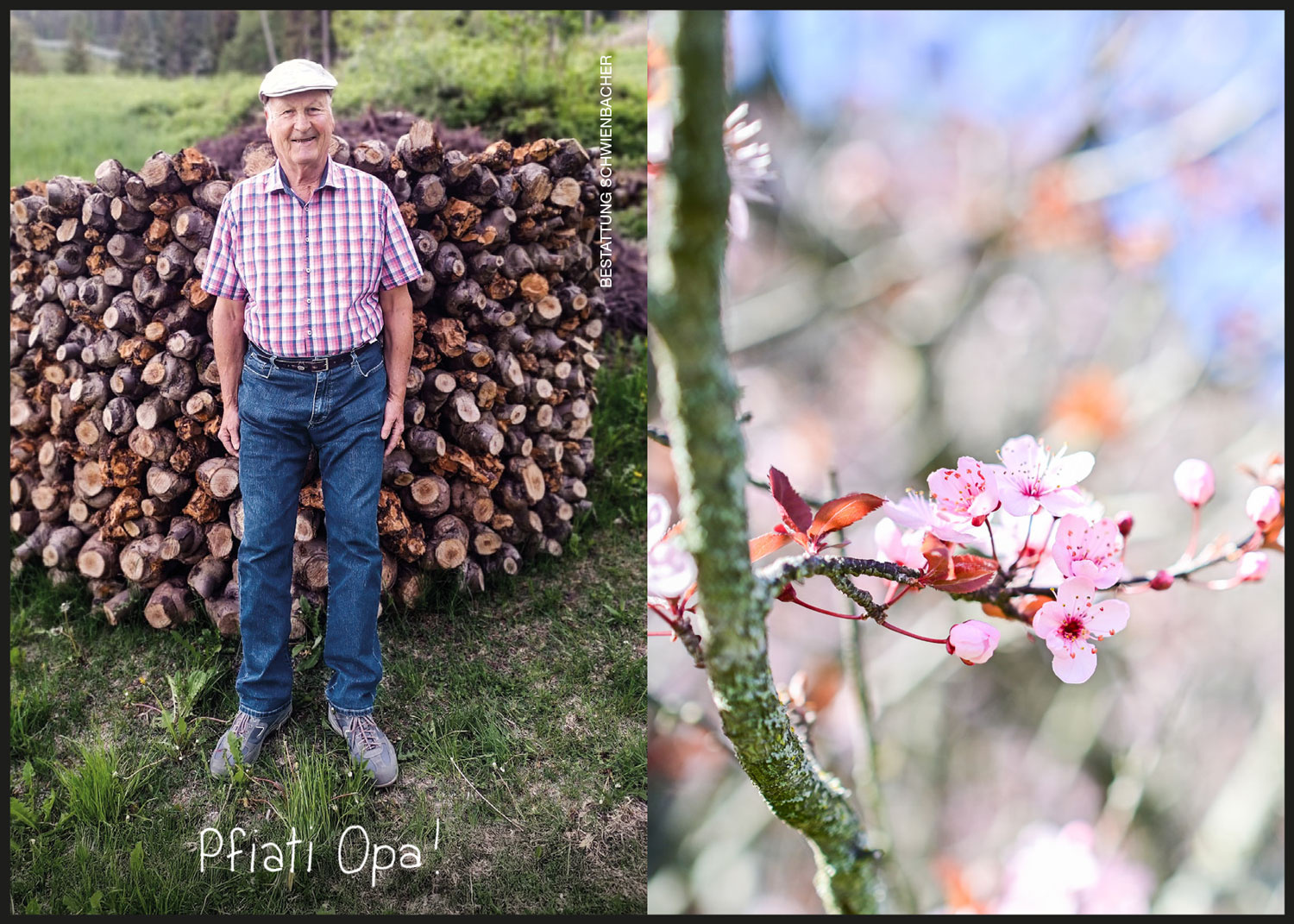 Sterbebild: Franz Weiss