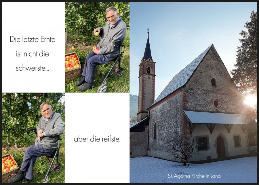 Sterbebild: Adolf Gamper