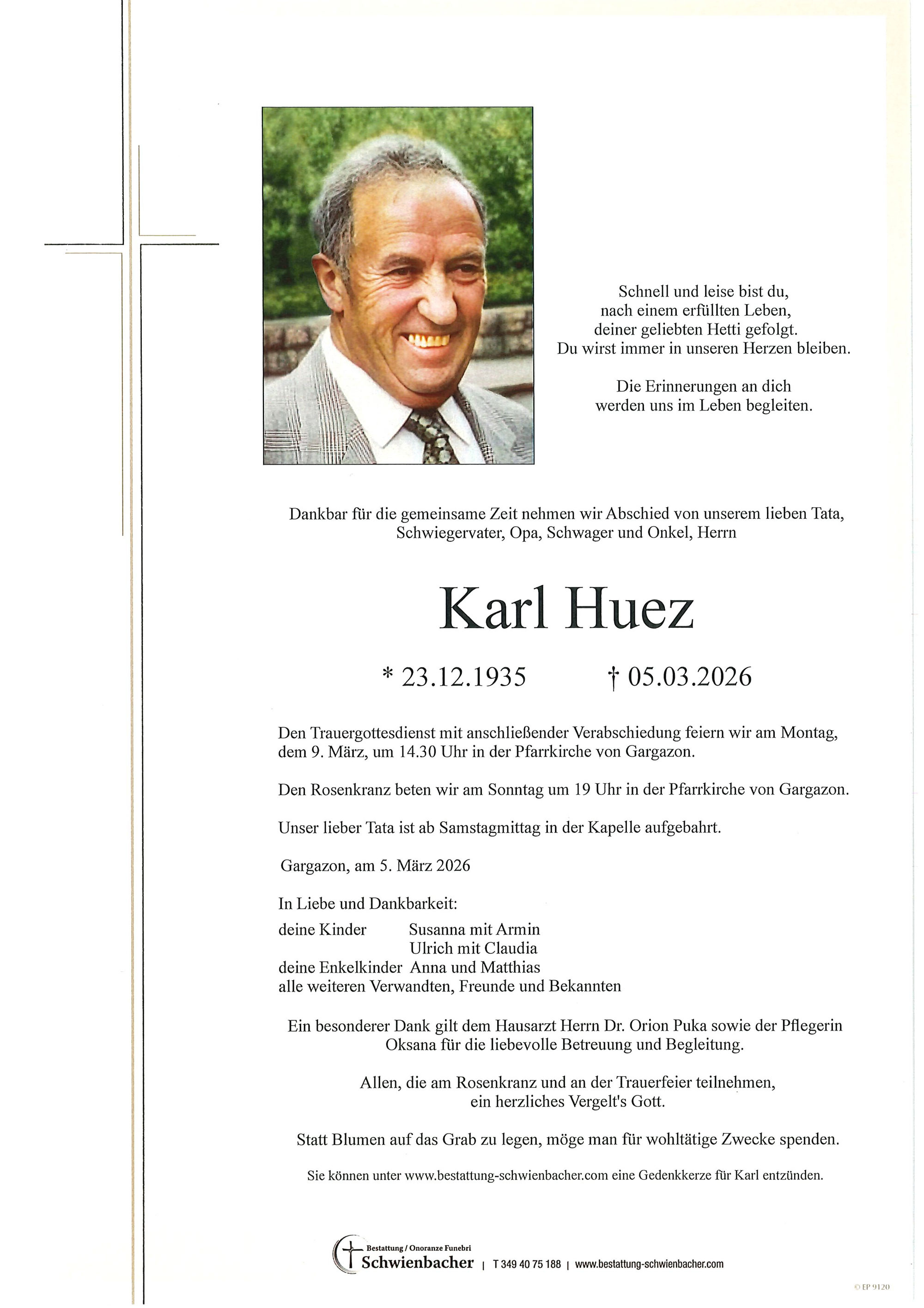Parte: Karl Huez 