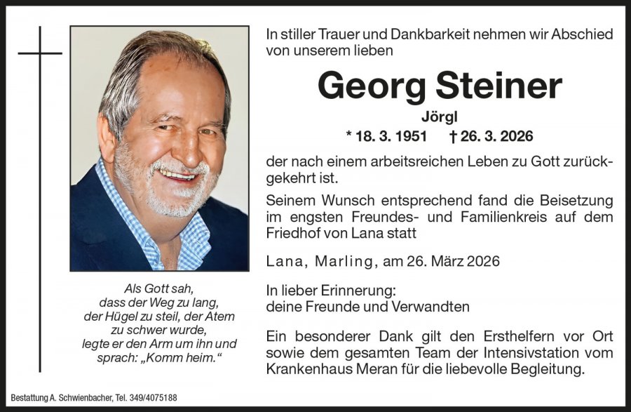 Medien: Georg Steiner