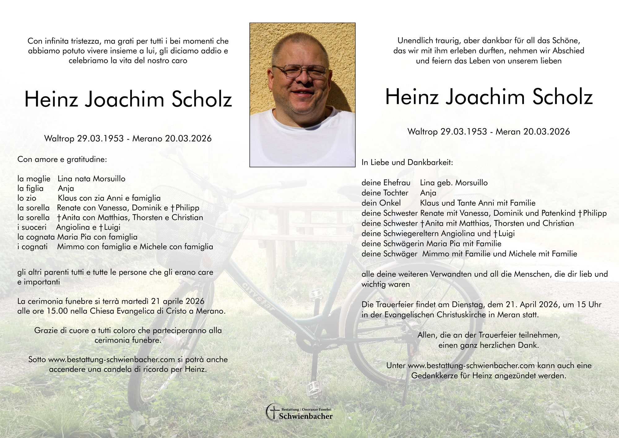 Parte: Heinz Joachim Scholz 