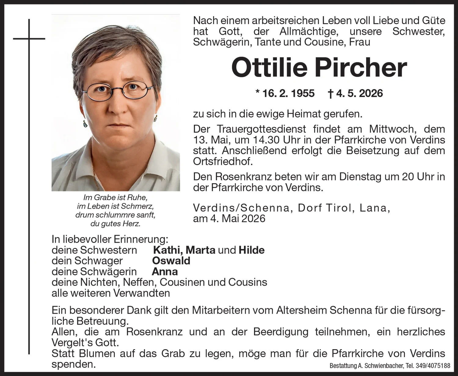 Medien: Ottilie Pircher