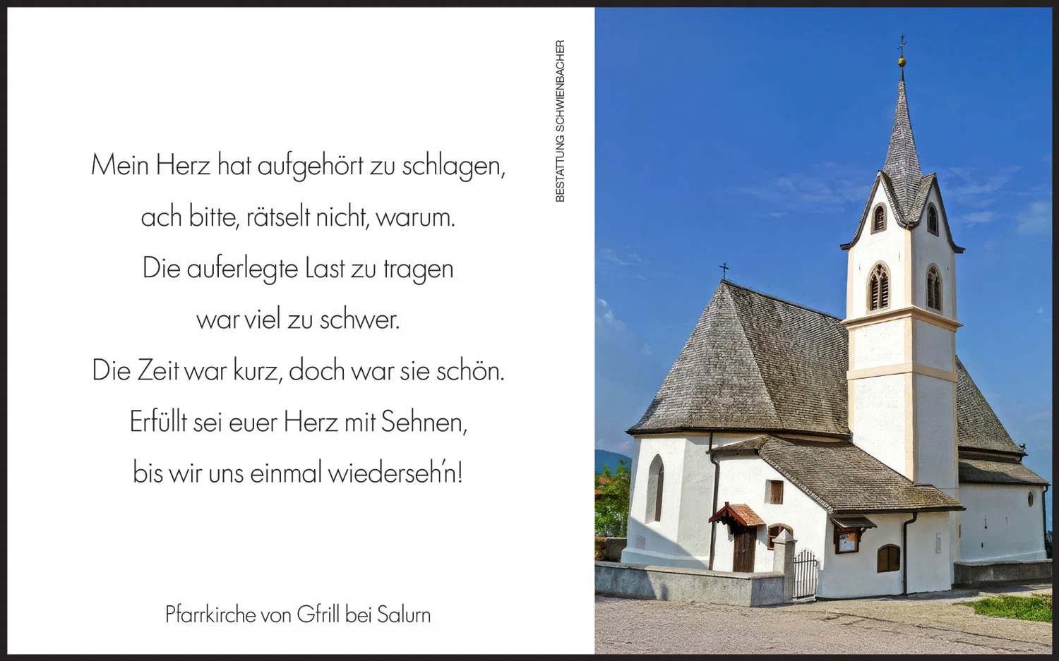 Sterbebild: Gerhard Lazzeri