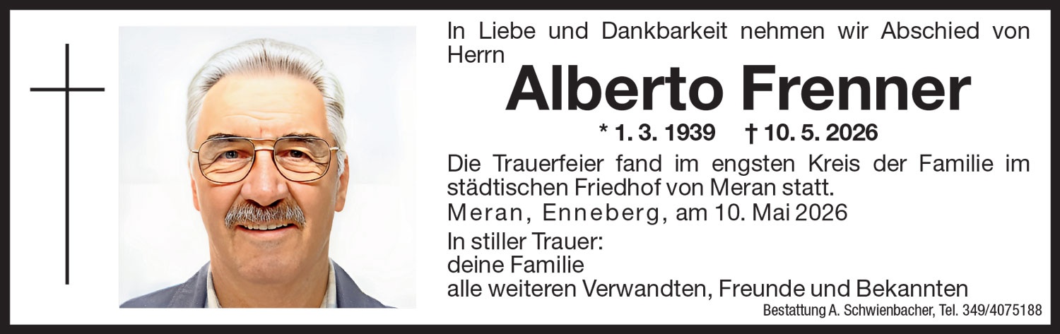 Medien: Alberto Frenner