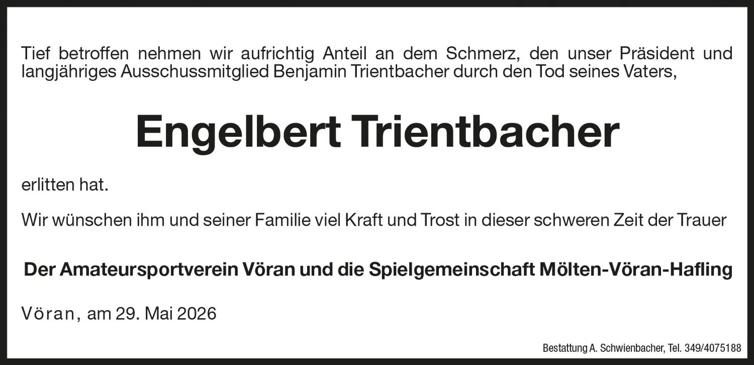 Medien: Engelbert Trientbacher