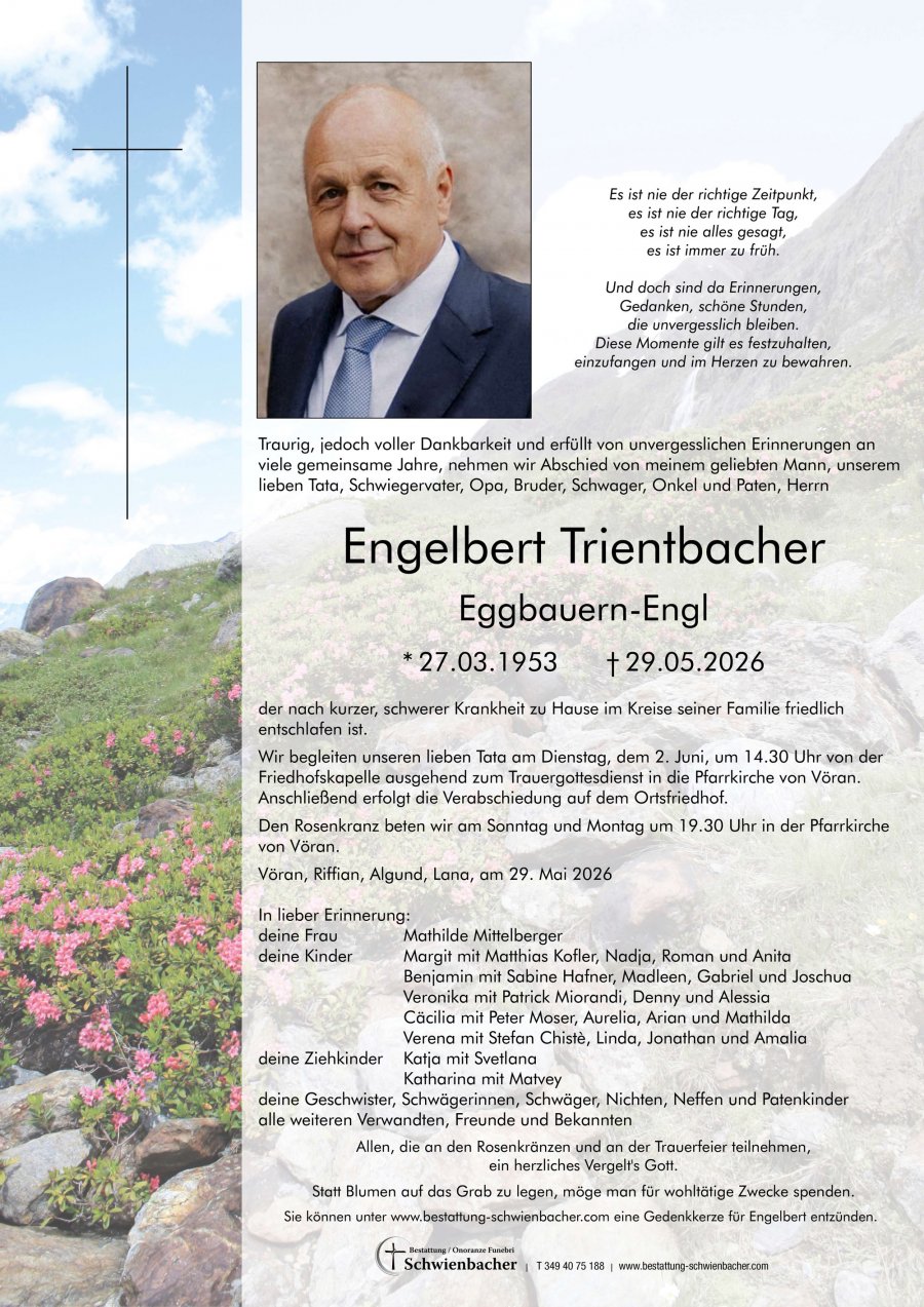 Parte: Engelbert Trientbacher