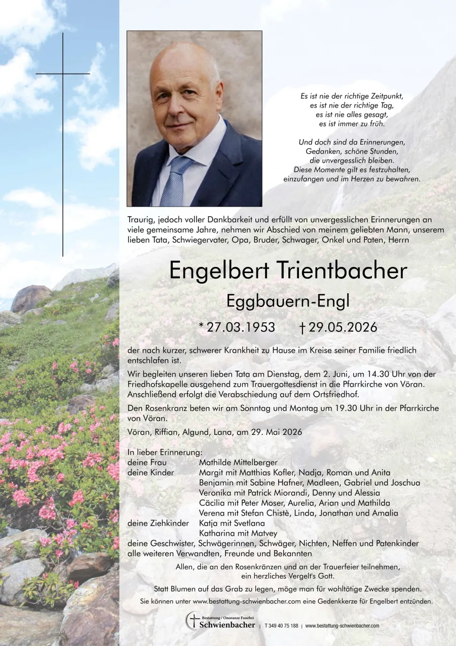 Parte: Engelbert Trientbacher
